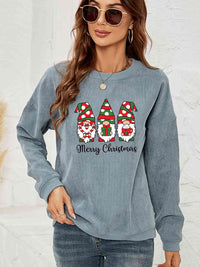 Merry Christmas Gnomes Graphic Sweatshirt