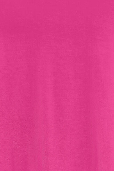 Full Size V-Neck Lantern Sleeve Top