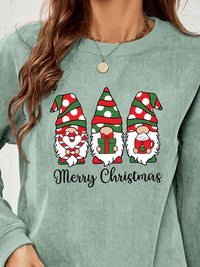 Merry Christmas Gnomes Graphic Sweatshirt