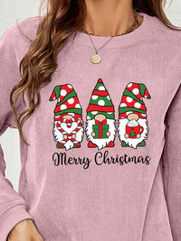 Merry Christmas Gnomes Graphic Sweatshirt