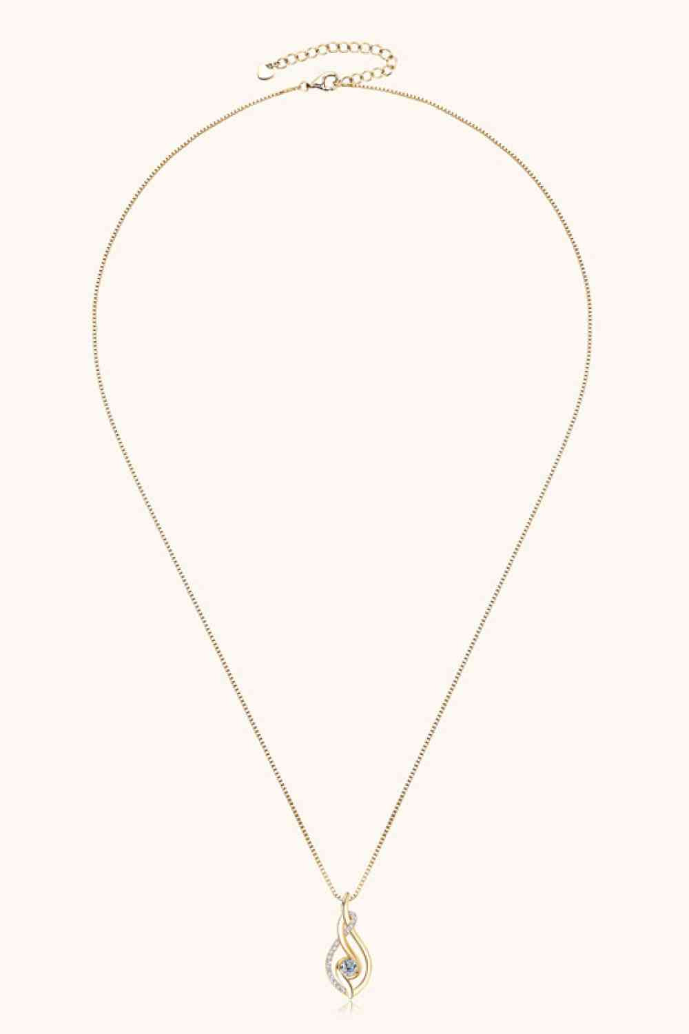 Minimalist Moissanite 925 Sterling Silver Necklace