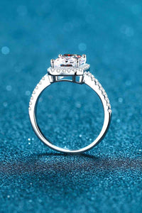 925 Sterling Silver Halo Ring