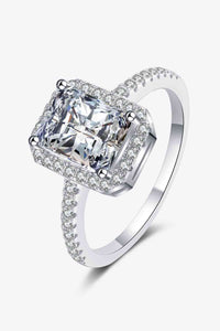 925 Sterling Silver Halo Ring