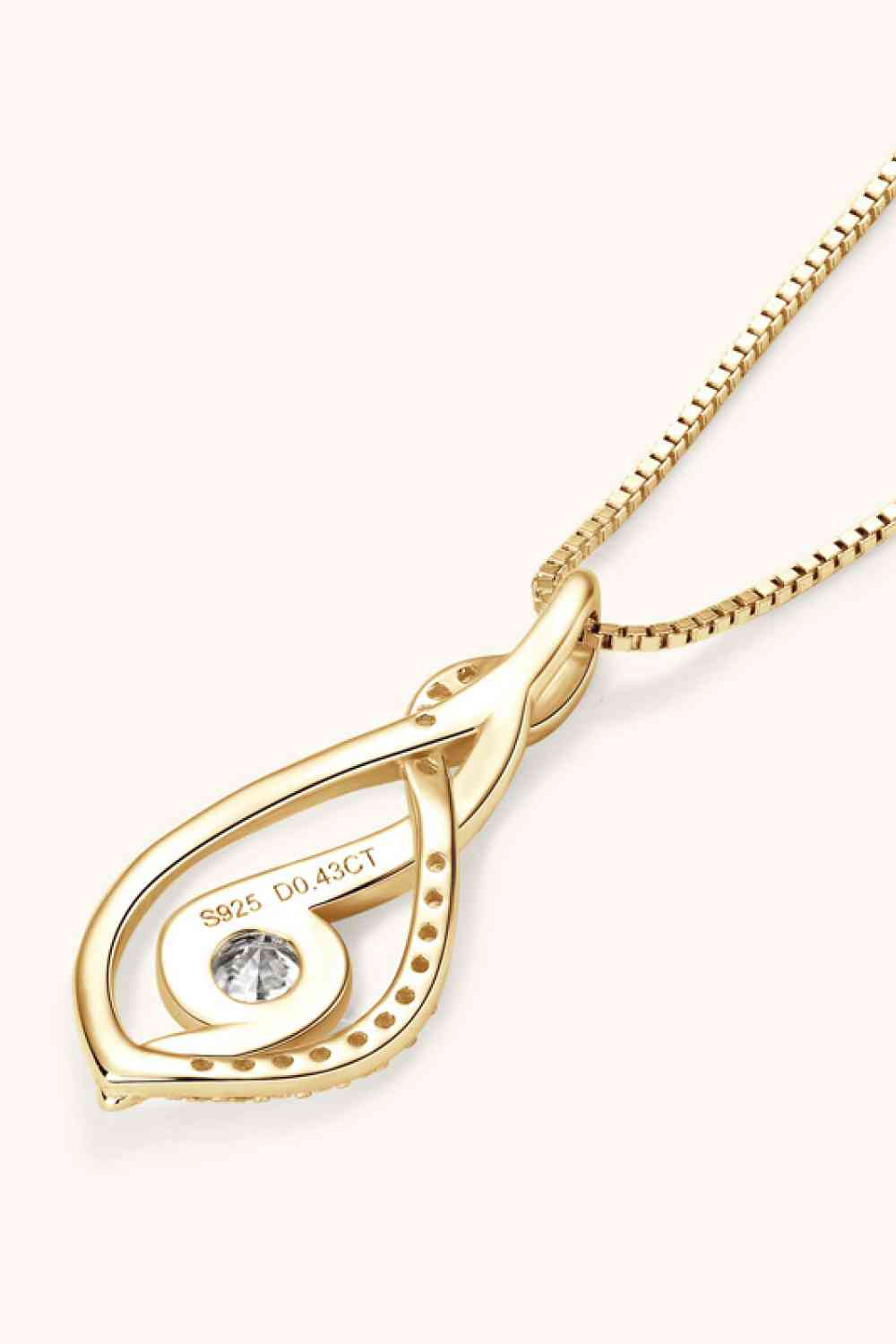 Minimalist Moissanite 925 Sterling Silver Necklace