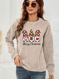 Merry Christmas Gnomes Graphic Sweatshirt