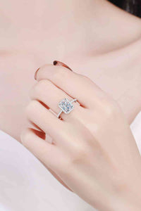 925 Sterling Silver Halo Ring