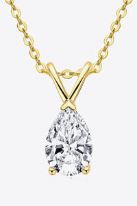 1.5 Carat Moissanite Pendant Necklace