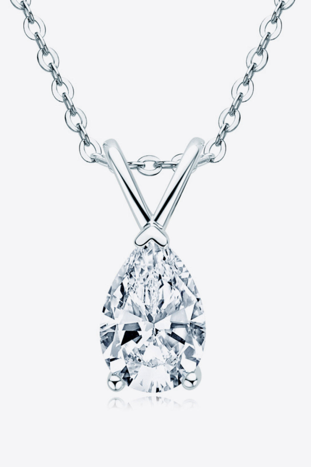 1.5 Carat Moissanite Pendant Necklace