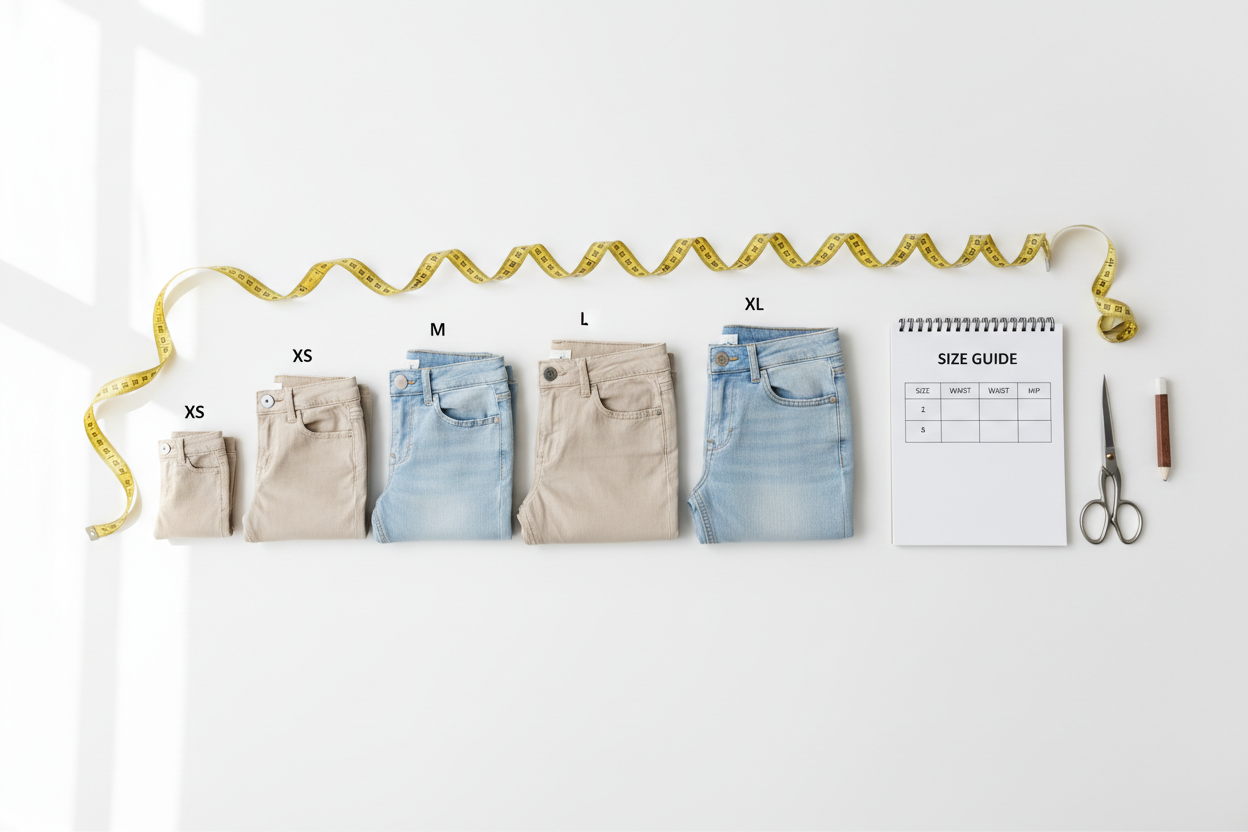 Capri pants sizing guide — find your perfect fit at Jerry's Apparel