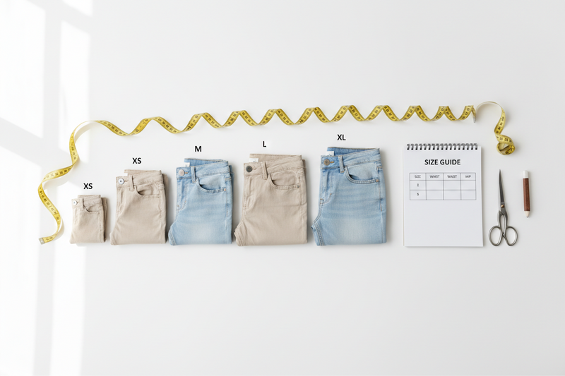 Capri pants sizing guide — find your perfect fit at Jerry's Apparel