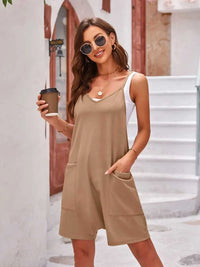 Lovelet Spaghetti Strap Romper with Pockets 100100861551903 26 Affordable Fashion Under $100 Jerry's Apparel 