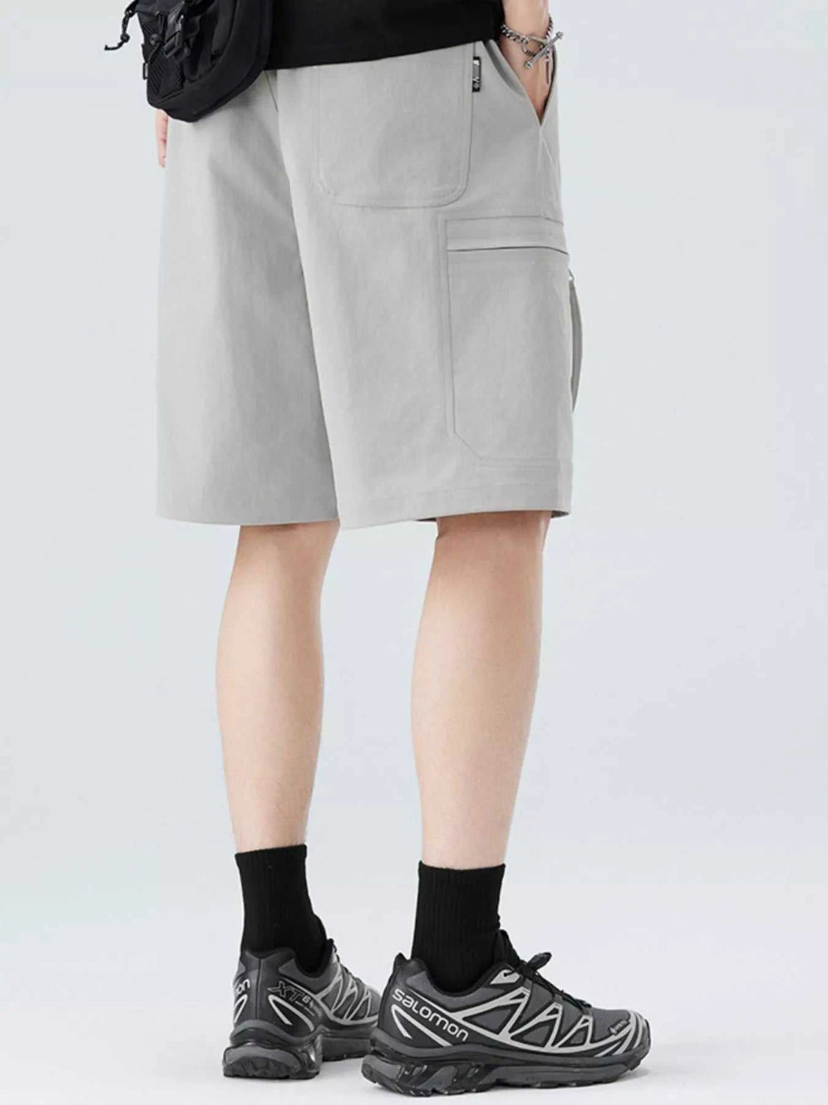 Men's Plus Size Drawstring Casual Cargo Shorts 100400260821001 58 Affordable Fashion Under $100 Jerry's Apparel 