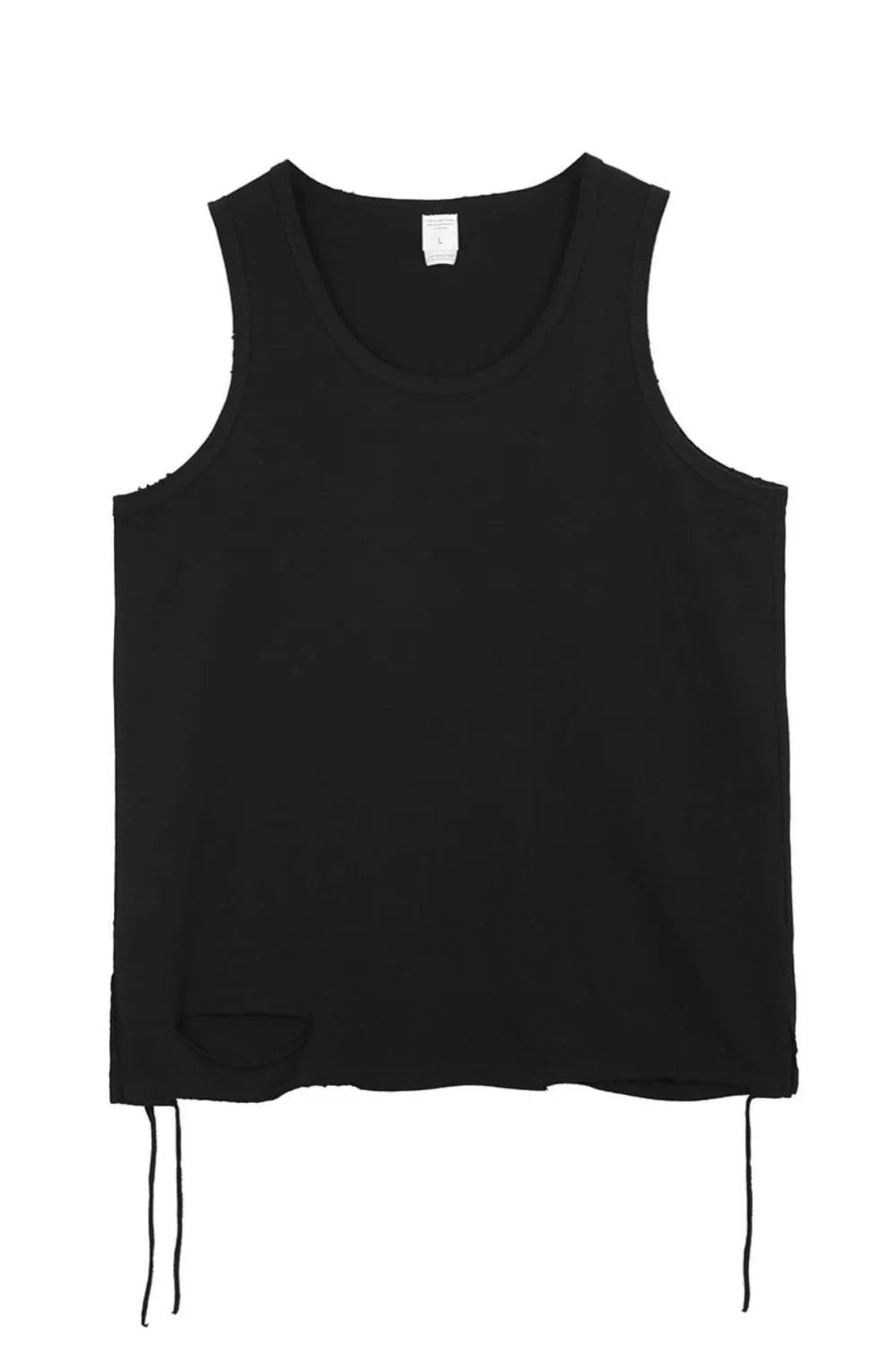 Men's Round Neck Wide Strap Tank