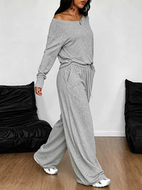 Full Size One-Shoulder Top and Drawstring Pants Set Plus Size 100100885816388 29 Affordable Fashion Under $100 Jerry's Apparel 
