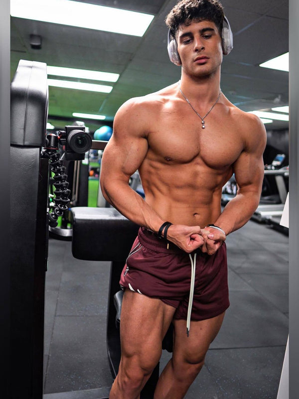 Men's Plus Size Drawstring Shorts