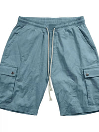 Men's Full Size Drawstring Casual Cargo Shorts Plus Size 100400652041377 44 Gifts for Him Jerry's Apparel 