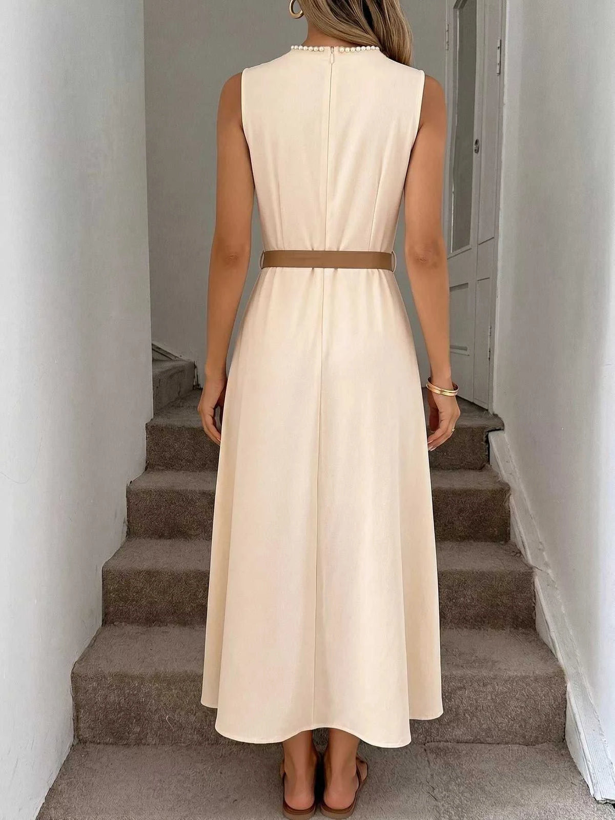 Sleeveless A-Line Midi Dre 100100785865897 39 Affordable Fashion Under $100 Jerry's Apparel 