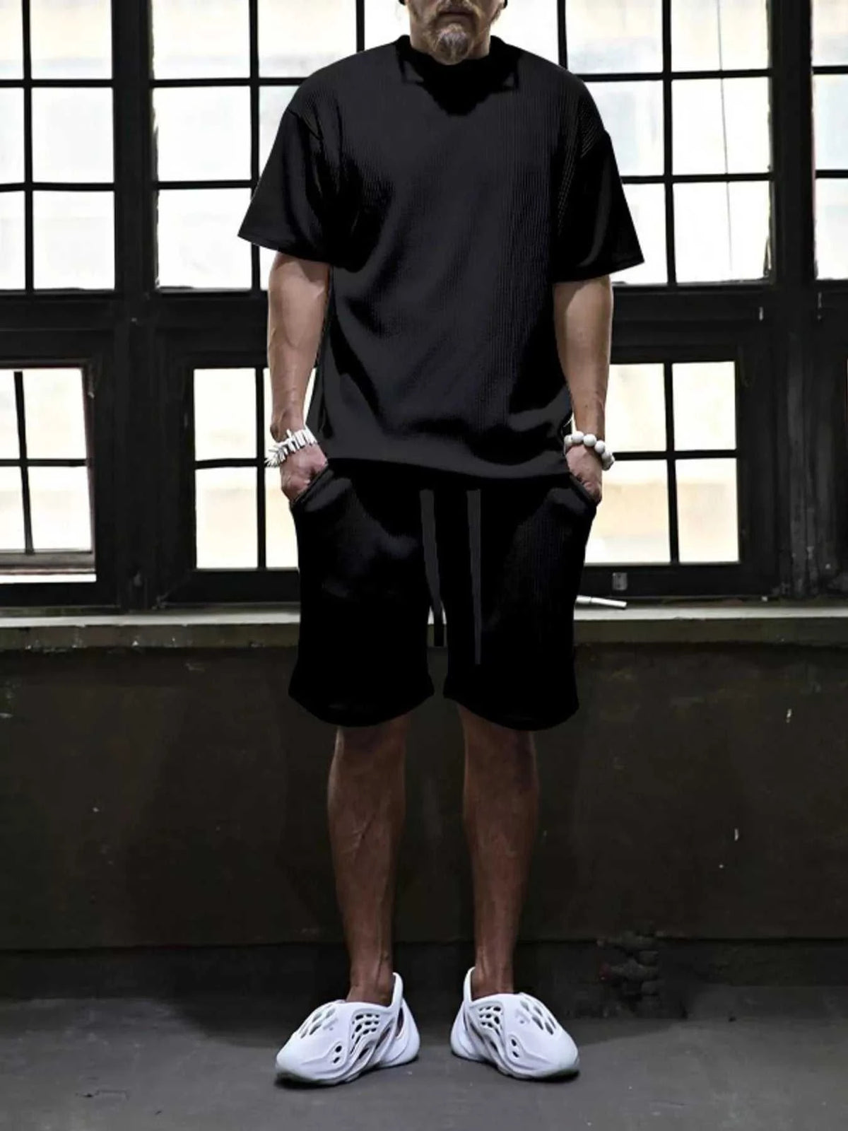 Men's Full Size Short Sleeve Top and Shorts Set Plus Size 100400751255391 43 Gifts for Him Jerry's Apparel 