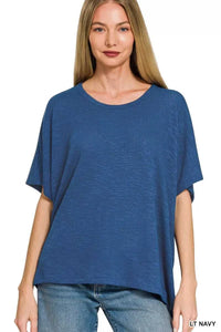 Zenana Oversized Slub Hacci Top 100100266152870 21 Affordable Fashion Under $100 Jerry's Apparel 