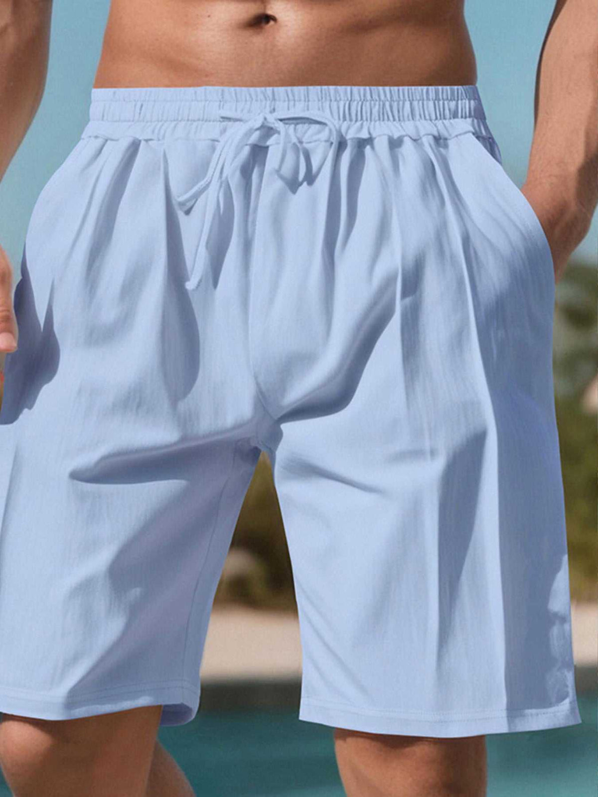 Men's Full Size Drawstring Shorts with Pockets Plus Size 100400730353065 29 Affordable Fashion Under $100 Jerry's Apparel 