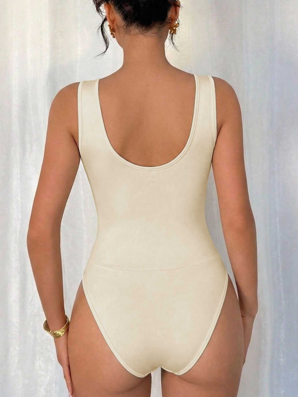 Cowl Neck Sleeveless Bodysuit 100100309133875 28 Affordable Fashion Under $100 Jerry's Apparel 