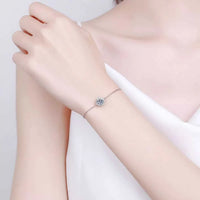 1 Carat 925 Sterling Silver Moissanite Bracelet 100500006248373 72 Affordable Fashion Under $100 Jerry's Apparel 