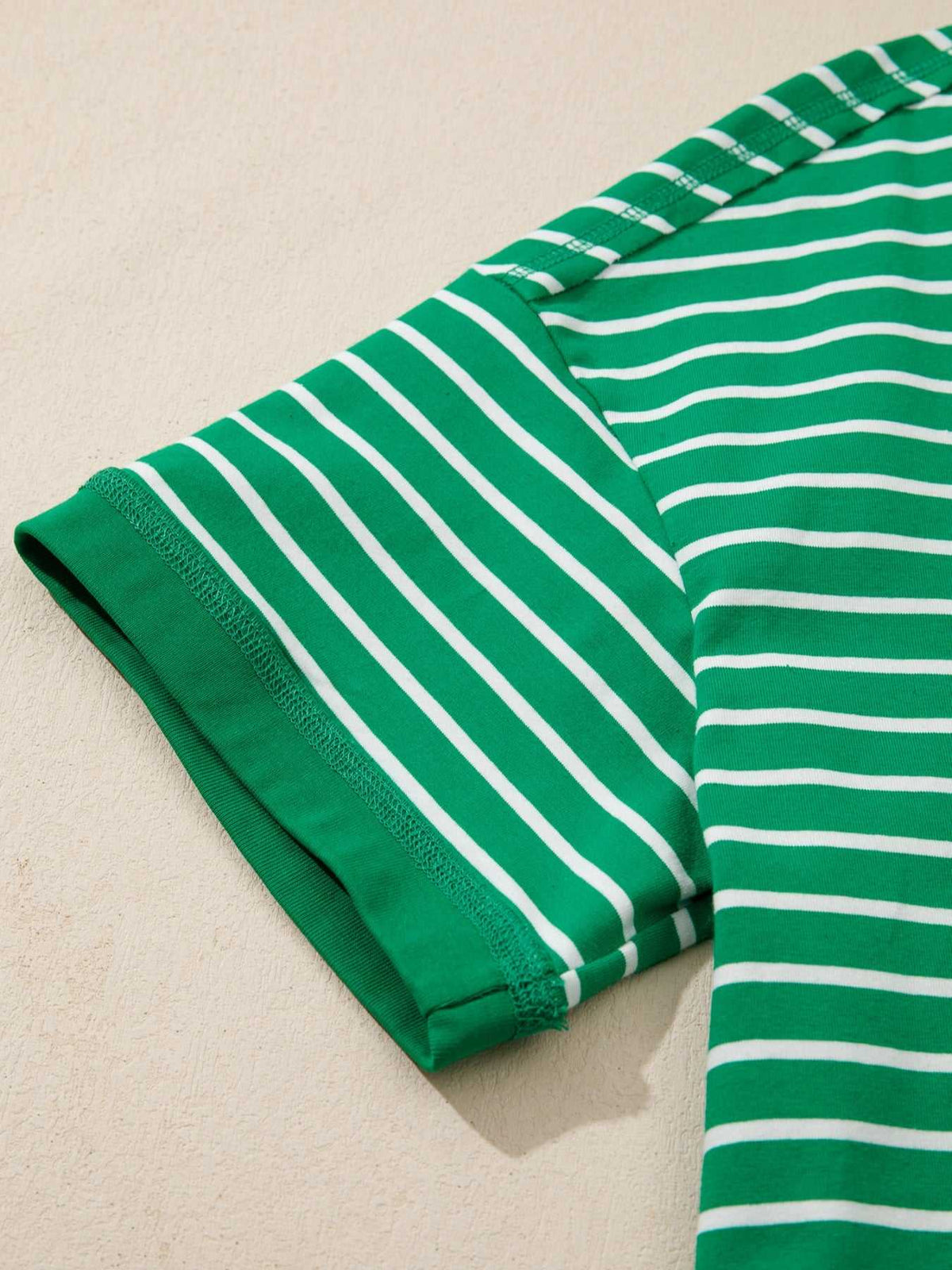 Striped Short Sleeve Relaxed-Fit T-Shirt 100100681651130 29 Affordable Fashion Under $100 Jerry's Apparel 