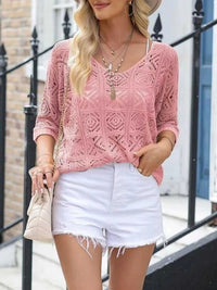 Loose Fit Crochet Knit Cover-Up 100100550437907 37 Affordable Fashion Under $100 Jerry's Apparel 