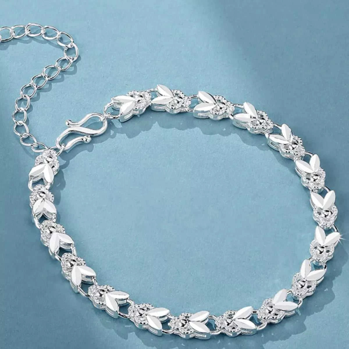 925 Sterling Silver Chain Bracelet 100500448251438 76 Affordable Fashion Under $100 Jerry's Apparel 