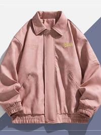 Men's Plus Size Embroidered Elastic Waist Casual Jacket 100400806062626 82 Affordable Fashion Under $100 Jerry's Apparel 