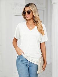 V-Neck Short Sleeve T-Shirt