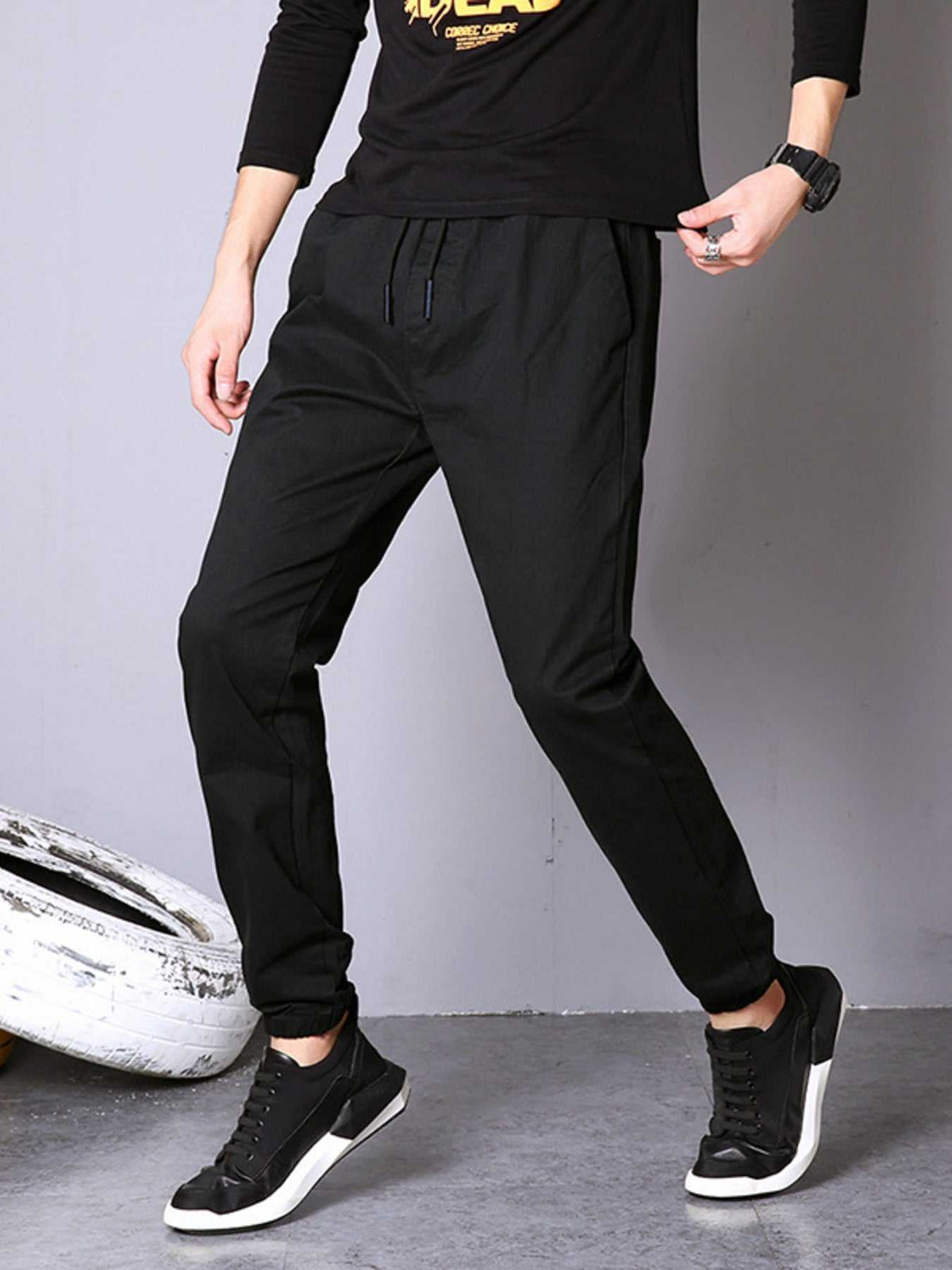 Men's Casual Drawstring Joggers 100400732479451 61 Affordable Fashion Under $100 Jerry's Apparel 