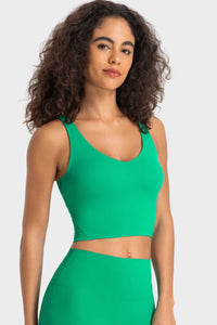 Millennia Deep V-Neck Crop Sports Bra 100100684956780 24 Affordable Fashion Under $100 Jerry's Apparel 