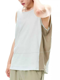 Men's Color Block Round Neck Tank 100400253160101 76 Affordable Fashion Under $100 Jerry's Apparel 