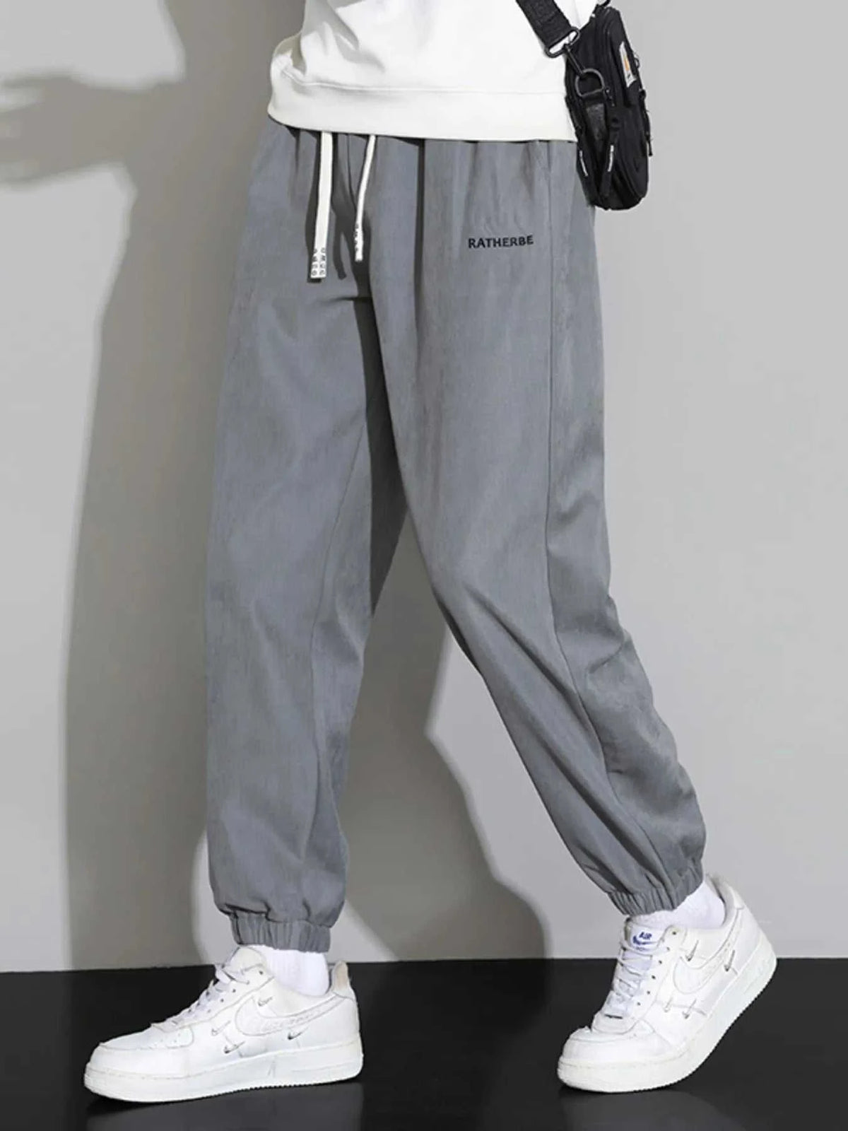Men's Plus Size Drawstring Joggers with Side Pockets 100400399713441 33 Affordable Fashion Under $100 Jerry's Apparel 