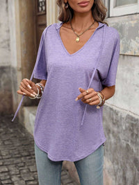 Casual Short Sleeve Hooded T-Shirt 100100788252140 27 Affordable Fashion Under $100 Jerry's Apparel 