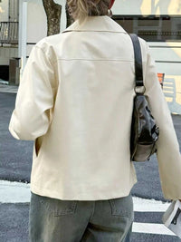 Zip Up Leather Jacket 100100499442558 99 Affordable Fashion Under $100 Jerry's Apparel 