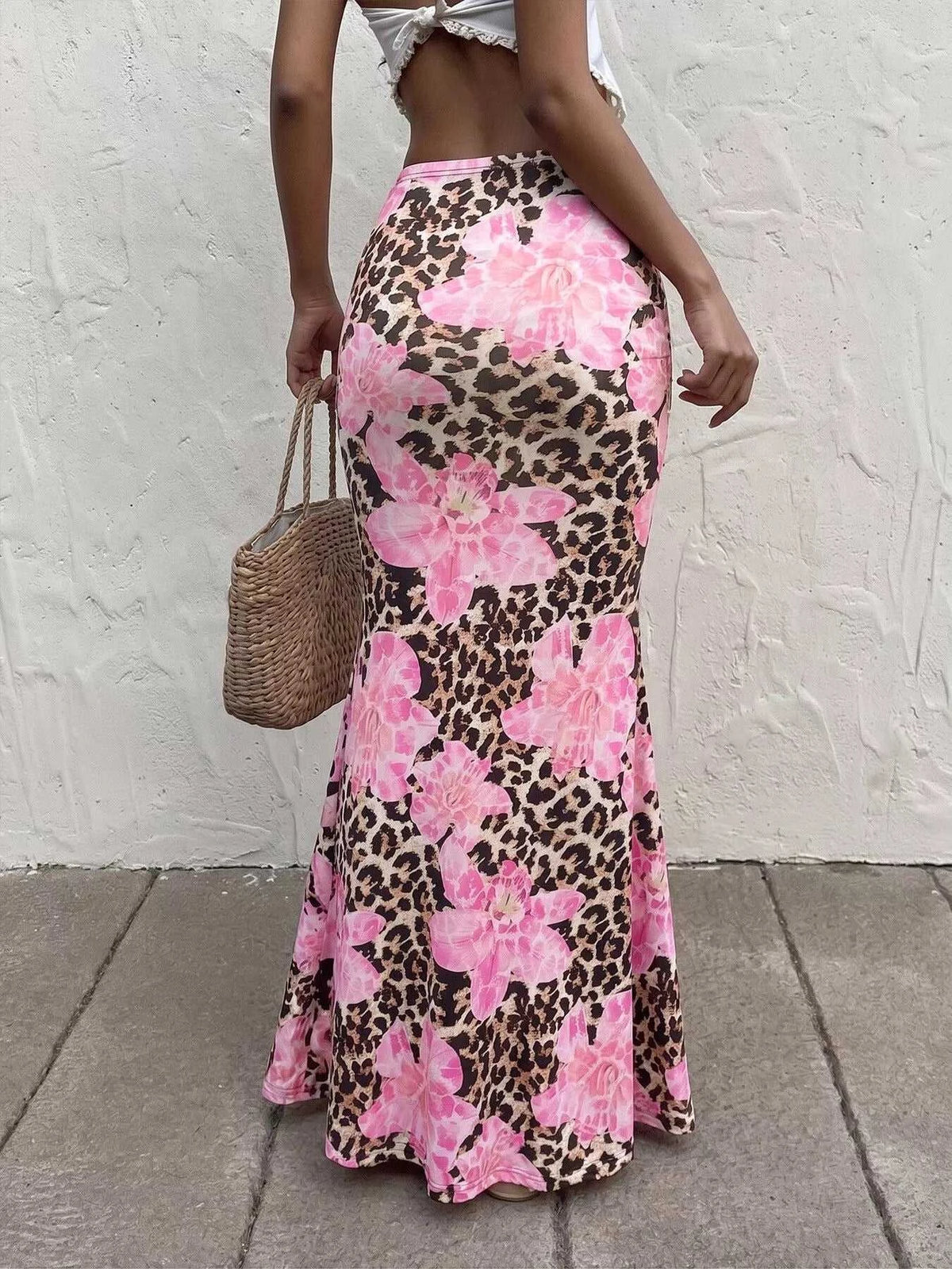 Leopard Print Bodycon Maxi Skirt 100100404631589 26 Affordable Fashion Under $100 Jerry's Apparel 