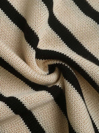 Perfee Striped Round Neck Long Sleeve Knit Top 100100498701057 40 Affordable Fashion Under $100 Jerry's Apparel 