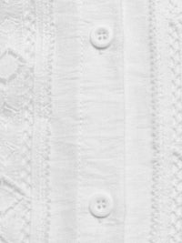 Lace Trim Long Sleeve Shirt 100100283279999 50 Affordable Fashion Under $100 Jerry's Apparel 