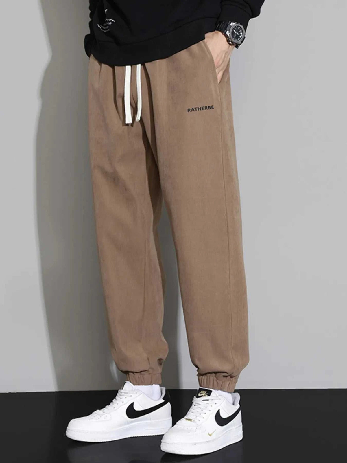 Men's Plus Size Drawstring Joggers with Side Pockets 100400399713441 33 Affordable Fashion Under $100 Jerry's Apparel 