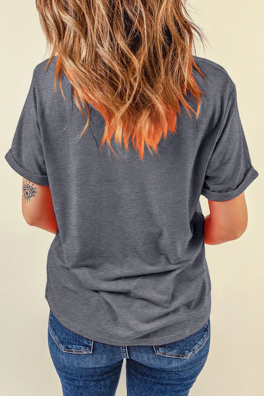 Redeo Check Spades Western Graphic T Shirt