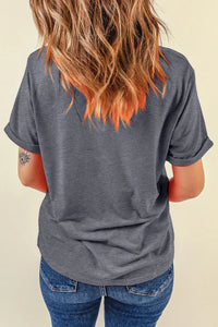 Redeo Check Spades Western Graphic T Shirt
