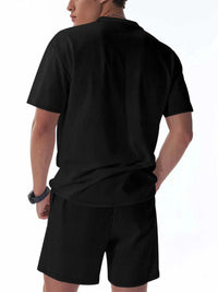 Men's Full Size Casual Striped Top and Shorts Set Plus Size 100400568801852 33 Affordable Fashion Under $100 Jerry's Apparel 