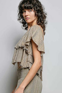 POL Off-Shoulder Ruffle Crop Top 100100498841884 45 Affordable Fashion Under $100 Jerry's Apparel 