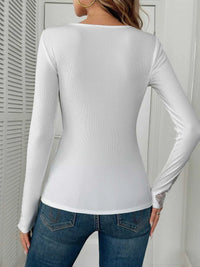 Elegant Lace Trim Long Sleeve Top 100100972289207 35 Affordable Fashion Under $100 Jerry's Apparel 
