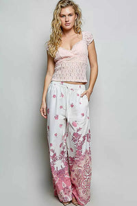 POL Sweetheart Neck Lace Short Sleeve Top 100100369331808 48 Affordable Fashion Under $100 Jerry's Apparel 