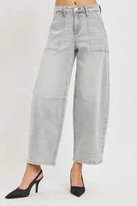 RISEN Slouchy Cropped Barrel Jeans 100100024621905 65 Affordable Fashion Under $100 Jerry's Apparel 