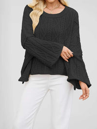 Cozy Cable Knit Drop Shoulder Oversize Sweater 100100624511651 49 Affordable Fashion Under $100 Jerry's Apparel 