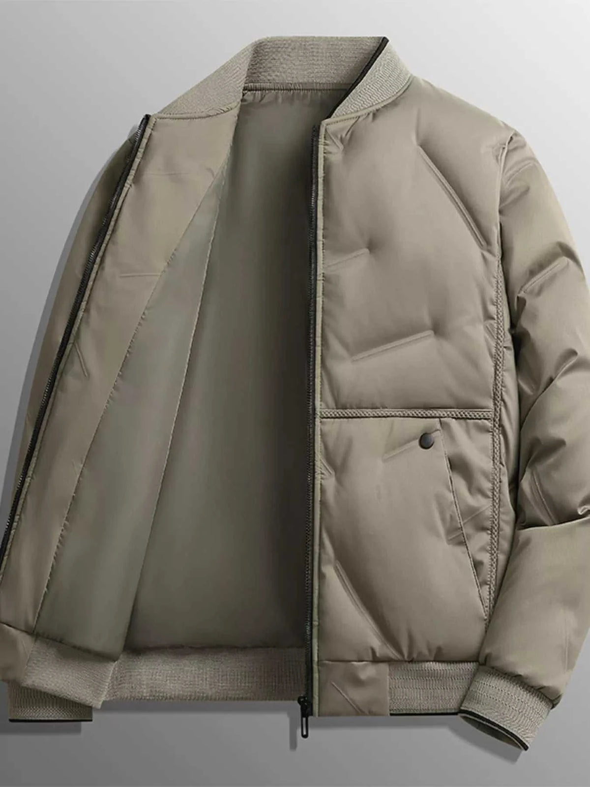 Men's Plus Size Lightweight Padded Bomber Jacket 100400993433280 96 Affordable Fashion Under $100 Jerry's Apparel 